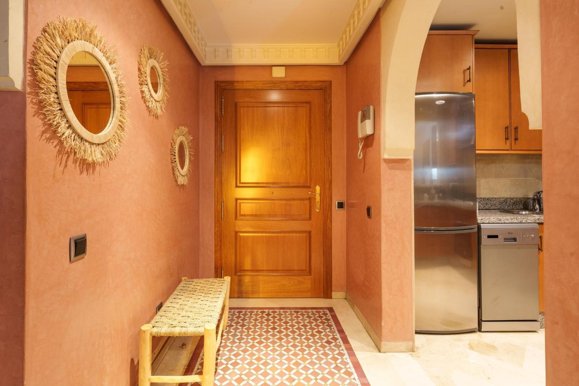 Appartement Chic Gueliz Plaza Avec Vue Marakeş Dış mekan fotoğraf