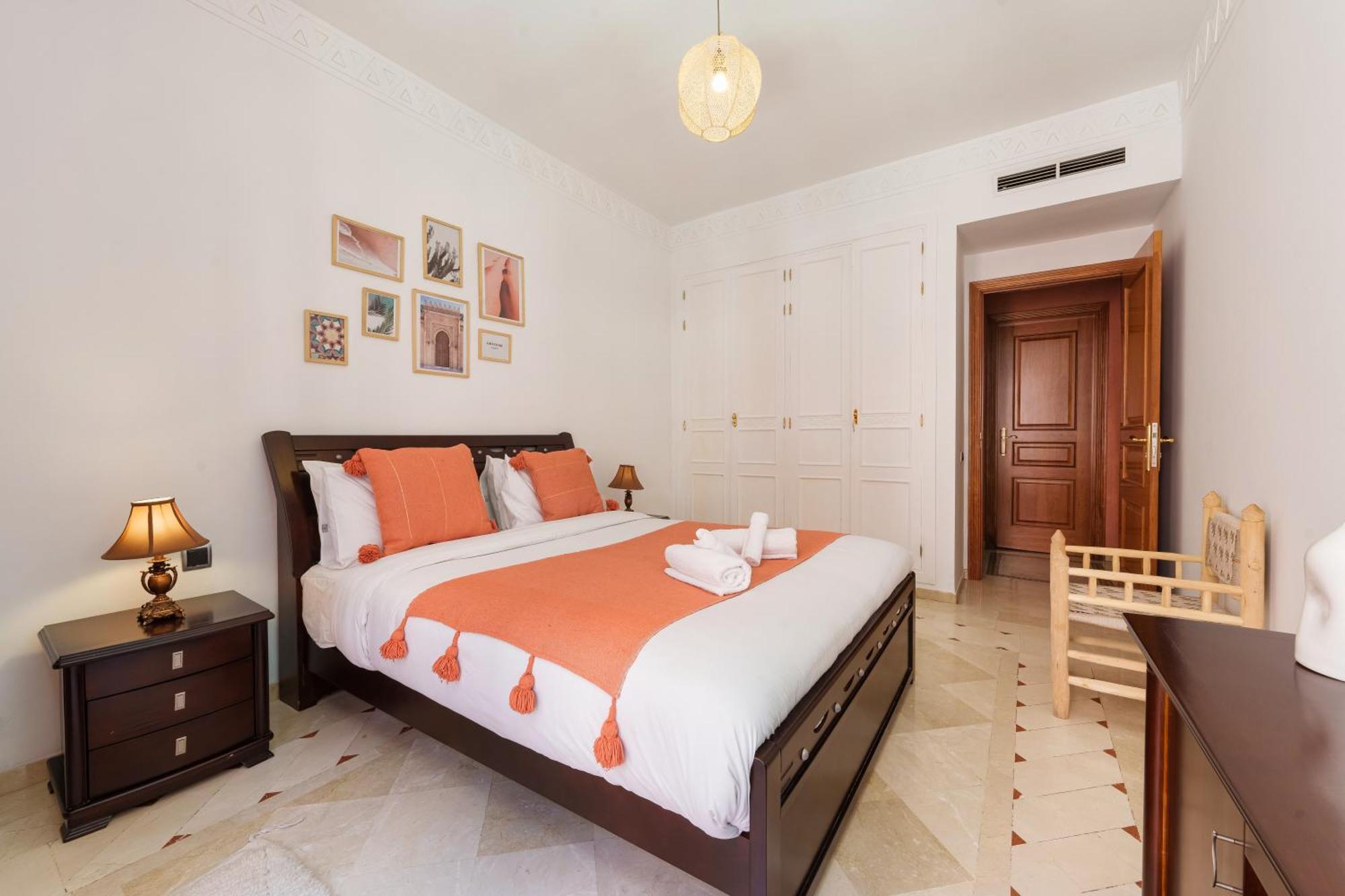 Appartement Chic Gueliz Plaza Avec Vue Marakeş Dış mekan fotoğraf