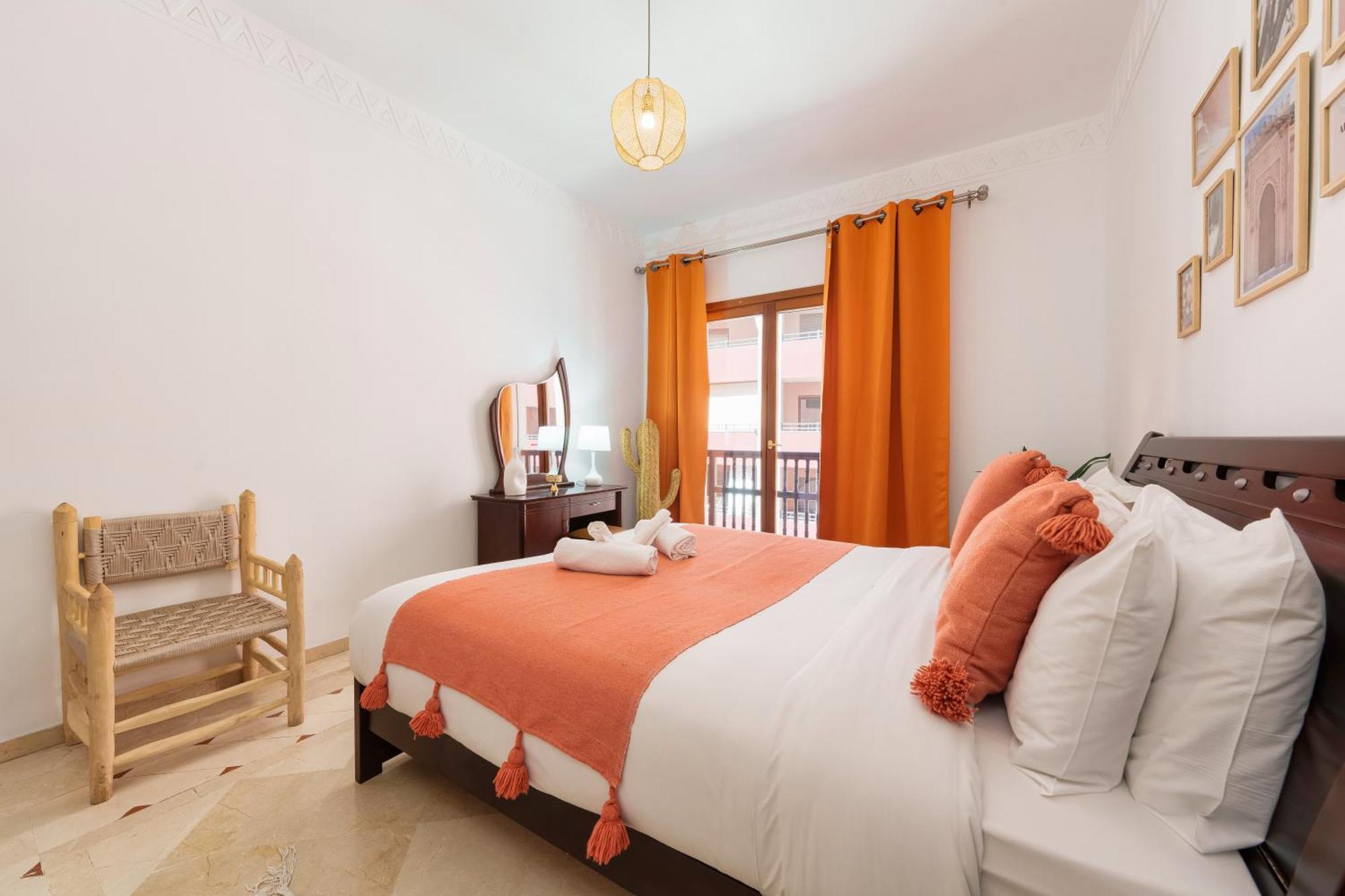 Appartement Chic Gueliz Plaza Avec Vue Marakeş Dış mekan fotoğraf